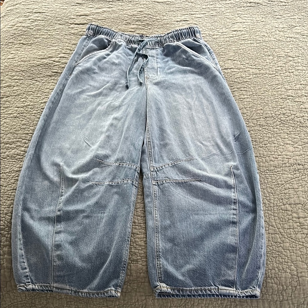 Casual Blue Denim Pants